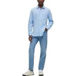 HUGO BOSS Рубашка унисекс синяя - фото 4