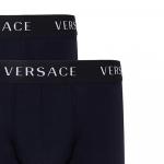 2 упаковки Трусы-слипы с логотипом VERSACE, Морской синий - фото 6