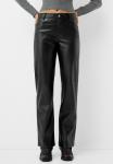 Брюки Bershka Trousers, Black - фото