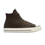 Кроссовки Converse Chuck 70 High Distressed Leather - Fresh Brew, коричневый - фото
