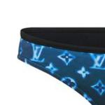 Плавательные шорты женские синие Louis Vuitton - фото 2