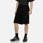 Повседневные шорты мужские черные Evisu, черный - фото 4