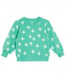 Толстовка из хлопкового джерси snow Tinycottons, зеленый - фото