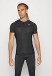 Футболка Venum FIT AIR SHORT SLEEVE RASHGUARD, цвет Black - фото