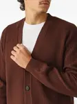 Кардиган с V-образным вырезом Mc2 Saint Barth, коричневый - фото 5