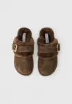 Уютные тапочки Steve Madden, Brown - фото 4