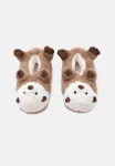 Тапочки унисекс Pier One, Brown/White - фото 4