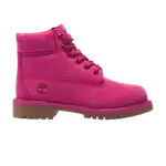 Ботинки подростковые Timberland Premium 6 Inch, розовый - фото