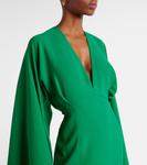 Платье Magnifique с бахромой Taller Marmo, Emerald Green - фото 4