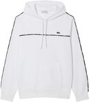 Толстовка Lacoste мужская Classic Fit Logo Stripe, White - фото
