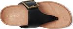 Сандалии VIONIC Emma Thong Sandals, Black Leather - фото 2