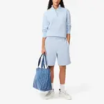 Рубашка-поло Logo print High neck Sweatshirt LACOSTE, черный - фото 8