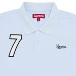 Поло Supreme Cursive Polo, Light Blue - фото 3