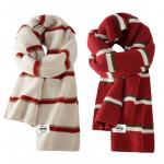 Jeep Вязаный шарф унисекс, 2 Pack (Ecru+Red) - фото