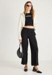 Брюки Gina Tricot WIDE TROUSERS, Black - фото 2