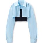 Рубашка Pre styled Two piece Set Alexander Wang, черный/синий - фото 2