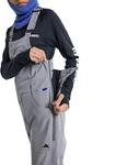 Женские брюки Burton Avalon Stretch 2l Softshell Bib, Sharkskin - фото 6