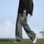 Джинсы Unisex Warrior Huichao Riding The Wind Collection, темно-синие - фото 8