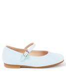 Блестящие балетки мэри джейн Il Gufo, синий - фото 3