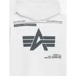 Худи Alpha Industries Label, серый - фото 6