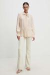 Рубашка Answear Lab, бежевый - фото