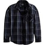 Hollister Рубашка мужская черная в клетку - фото