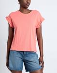 Футболка Only, лососево-розовый - фото 2