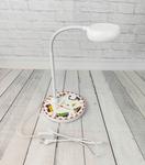 Настольная лампа 20x43x20 см, белый - фото 3