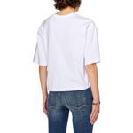 Футболка Diesel T Buxt Crop из хлопка, белая - фото 5