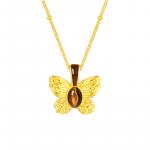 DESIGN CIRCLES Серебряное колье S925 для женщин - фото 4