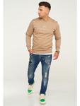 Толстовка LABO SWEAT CREW NECK в цвете Dune Jack & Jones - фото 4