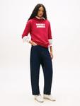 Толстовка Tommy Jeans ESS, красный - фото 4