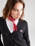 Вязаный кардиган Tommy Jeans ESSENTIAL, черный - фото 2