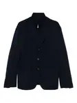 Шерстяной пиджак на пуговицах Eleventy, синий - фото