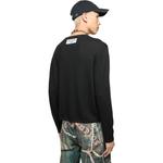 Свитер с нашивкой-логотипом Acne Studios, черный - фото 5