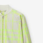 Детская куртка Burberry, цвет Lime - фото 5