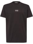 DSQUARED2 футболка с тисненым логотипом, черный - фото