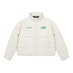 Пуховик унисекс AFGK, экрю - фото 11