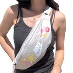 Nike Тканевая поясная сумка унисекс белая - фото 10