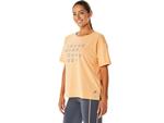 Футболка training core relaxed graphic t-shirt 'orange' Asics, оранжевый - фото 2