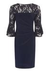 Платье Adrianna Papell BELL SLEEVE DRAPE, Midnight/Dark Blue - фото 5