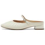 Сандалии с закрытым носком женские BATA, Ecru - фото