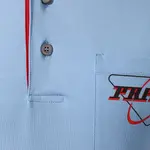 PRADA Мужская синяя поло - фото 4