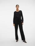 Блуза VERO MODA VMJOSIE RIKA, Black - фото 4