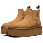 Зимние ботинки женские Au&Mu, цвет Chestnut - фото 3