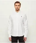 Рубашка classic fit Ami Paris, белый - фото 3