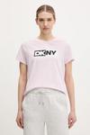 Футболка Dkny, розовый - фото