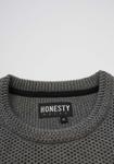 Свитер Сетка HONESTY RULES, серый - фото 5