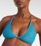 Бикини с пайетками Adriana Degreas, синий - фото 4