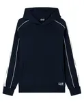 Худи из серии Logo Emporio Armani Ea7, синий - фото